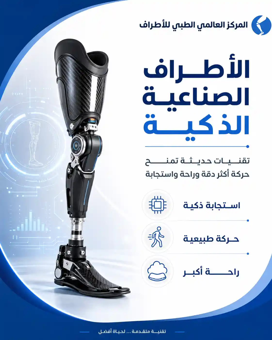 الأطراف الصناعية الذكية