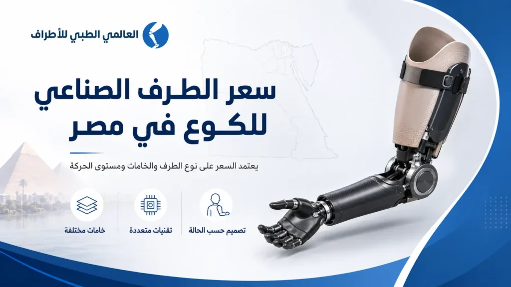 سعر الطرف الصناعي الكوع في مصر